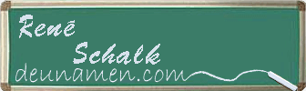 René Schalk Visitenkarte